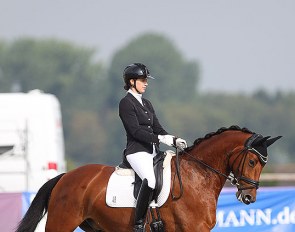 Ann Catherina Schöffner on Cosmopolitan at the 2020 CDI Hagen in July :: Photo © Astrid Appels