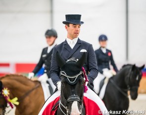 Benjamin Werndl and Daily Mirror at the 2020 CDI-W Zakrzow :: Photo © Lukasz Kowalski