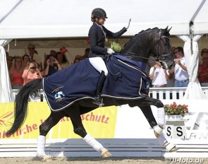 Dorothee Schneider and Sezuan were the last winners of the WCYH held in Verden, Germany, back in 2015. After four years in Ermelo (NED), the WCYH return to Verden this year :: Photo © LL-foto