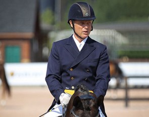 Hokan Thorn on Django at the 2019 CDI Tryon :: Photo © Sharon Packer