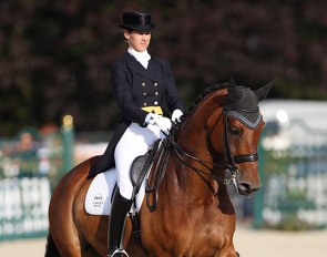 Petra van Esch and Fiji at the 2020 CDI Hagen :: Photo © Astrid Appels