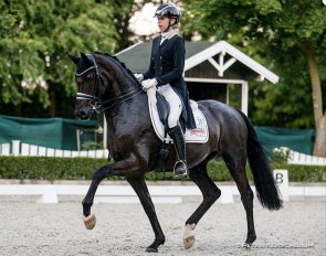 Simone Pearce and Montevideo at the 2020 CDI-W Mariakalnok :: Photo © Petra Kerschbaum