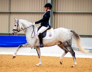 Mette Dahl and George Clooney BS win the Pony division at the 2020 British Youth Riders Championships :: Photo © Fenwick Photography