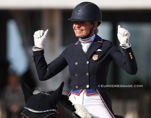 Charlotte Jorst at the 2020 CDI Wellington :: Photo © Astrid Appels