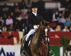 Johan Svensson and Barclay II at the 2008 CDI-W Frankfurt :: Photo © private