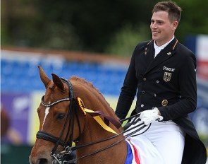 Frederic Wandres and Duke of Britain at the 2019 CDI Hagen :: Photo © Astrid Appels