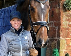 Louise Bell and her 5-year old British bred Zinkwazi (by Blue Hors Zack x Wesuvio x Furst Heinrich x Dimaggio)