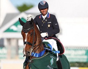 Suppenkasper on a winning streak at the 2020 Global Dressage Festival in Wellington, FL :: Photo © Astrid Appels
