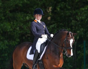 Sanne van Grotel and Lord of Rock at the 2017 CDIO Compiegne :: Photo © Astrid Appels