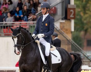 Juan Matute Guimon and Limoncello at the 2019 CDI Segovia :: Photo © Lily Forado