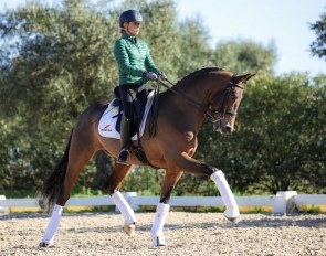 Maria Caetano on the Colombian owned For Jordan :: Photo © Alfonso Rodrigues
