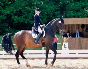 Dagmar Krech competing Bartok in Neumarkt 1990, judged by Mr. Heidenreich :: Photo © Fotoagentur-dill.de