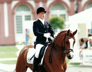Nikolas Kröncke and Konrad at the 1997 CDN Wiesbaden