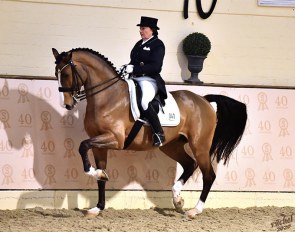 Bianca Kasselmann and Deliza at the 2020 CDN Ankum :: Photo © Rüchel