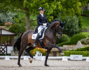 Leonie Richter and First Selection at the 2020 Piaff Forderpreis selection trial in Kronberg :: Photo © Sportfotos Lafrentz