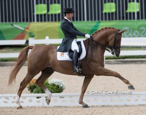 Severo Jurado Lopez and Lorenzo at the 2016 Olympic Games in Rio :: Photo © Dirk Caremans
