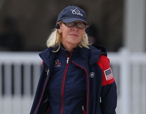 Charlotte Bredahl as coach at the 2019 CDIO Compiègne :: Photo © Astrid Appels