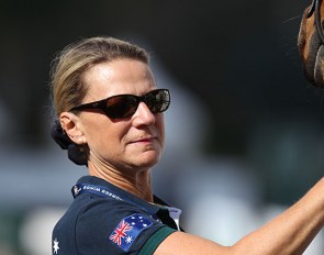 Kim Gentry at the 2019 CDI Wellington :: Photo © Astrid Appels