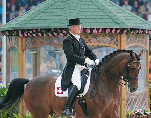 Christian Pläge and Regent at the 2006 World Equestrian Games in Aachen :: Photo © Astrid Appels