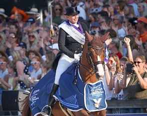 Isabell Werth and Bella Rose win the 2019 European Dressage Championships :: Photo © Astrid Appels