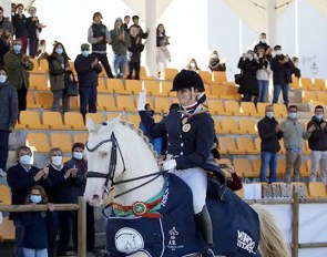 Catarina Lucas Lopes on Ferrolho competing at Alter do Chao :: Photo © Rui Pedro Godinho