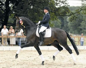Anja Engelbart and Daddy Cool in 2006 :: Photo © Schockemöhle