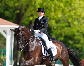 Lyndal Oatley and Diva at the 2015 CDI Compiegne :: Photo © Astrid Appels