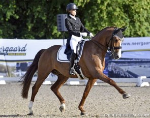 Patricia Hvidt and Lepas Armani :: Photo © Ridehesten