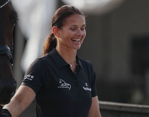 Betina Jaeger Jensen at the 2018 World Equestrian Games :: Photo © Astrid Appels