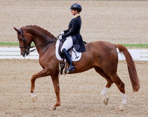 Isabell Werth and Bella Rose at the 2021 CDI Mannheim :: Photo © Stefan Lafrentz