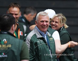 Dane Rawlins was all smiles at the 2019 European Championships, where Ireland earned a team spot for Tokyo :: Photo © Astrid Appels
