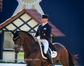 Hubertus Schmidt and Escolar at the 2019 CDI Hagen :: Photo © Astrid Appels