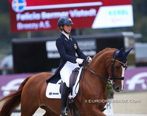 Felicia Bermar Vistedt and Breezy A.S at the 2020 CDI Hagen :: Photo © Astrid Appels