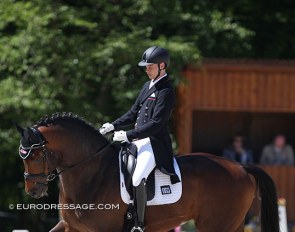 Yoann Bourguine and Favian WH at the 2021 CDIO Compiegne :: Photo © Astrid Appels