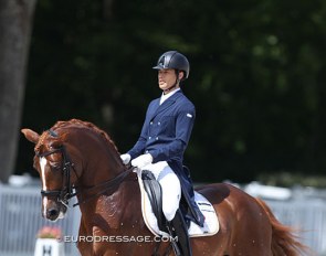 Kazuki Sado on Ludwig der Sonnenkonig at the 2021 CDIO Compiegne :: Photo © Astrid Appels