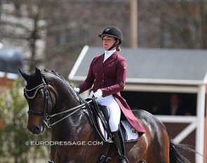 Quinty Vossers and Hummer at the 2021 CDI Sint-Truiden :: Photo © Astrid Appels