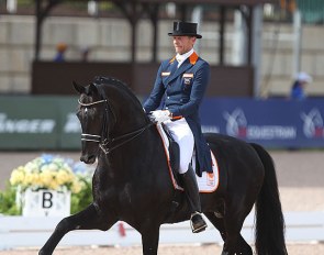 Edward Gal and Zonik at the 2018 World Equestrian Games in Tryon :: Photo © Astrid Appels