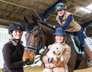 Anna Ross and her team at Elite Dressage in Devon, U.K.