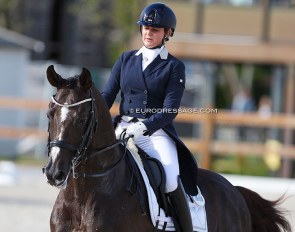 Tanya Seymour and Ramoneur at the 2021 CDI Grote Brogel :: Photo © Astrid Appels
