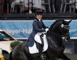 Katrin Burger and Salazar at the 2016 CDI Stuttgart :: Photo © Stefan Lafrentz