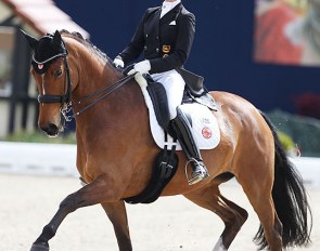 Jessica von Bredow-Werndl and Zaire-E at the 2018 CDIO Hagen :: Photo © Astrid Appels
