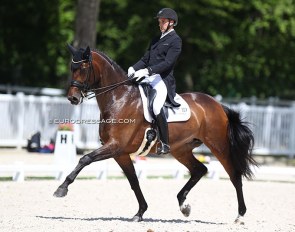 Andreas Helgstrand and Fiontini at the 2021 CDIO Compiegne :: Photo © Astrid appels