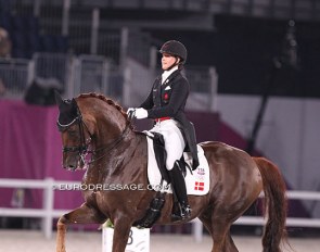 Cathrine Dufour and Bohemian at the 2021 Olympic Games in Tokyo :: Photo © Astrid Appels