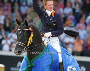 Edward Gal and Totilas winning the 2010 CDIO Aachen :: Photo © Astrid Appels
