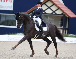 Tanya Seymour and Ramoneur at the 2019 CDI Hagen :: Photo © Astrid Appels