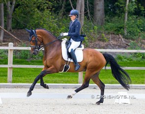 Nicole de Leeuw and I-Catcher at the 2020 CDN Exloo :: Photo © Digishots