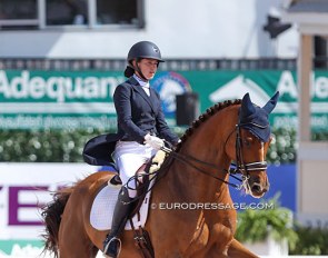Katlynn Flett and Zen at the 2020 CDI Wellington :: Photo © Astrid Appels