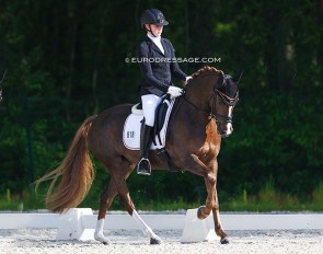 Maleen Kohnle and Dabia Dior at the 2021 CDIO Compiègne in France :: Photo © Astrid Appels