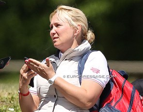 Russian team captain Alexandra Korelova at the 2021 CDIO Compiegne :: Photo © Astrid Appels