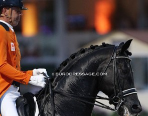 Dream Boy in the Grand Prix Special at the 2021 European Dressage Championships :: Photo © Astrid Appels